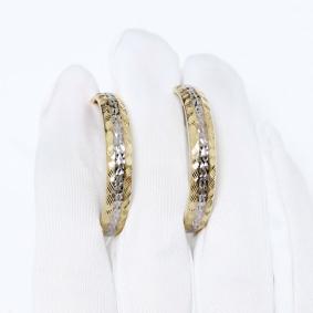 Серьги из лимонного золота МАГНАТ МА 021017Л МА 021017Л фото